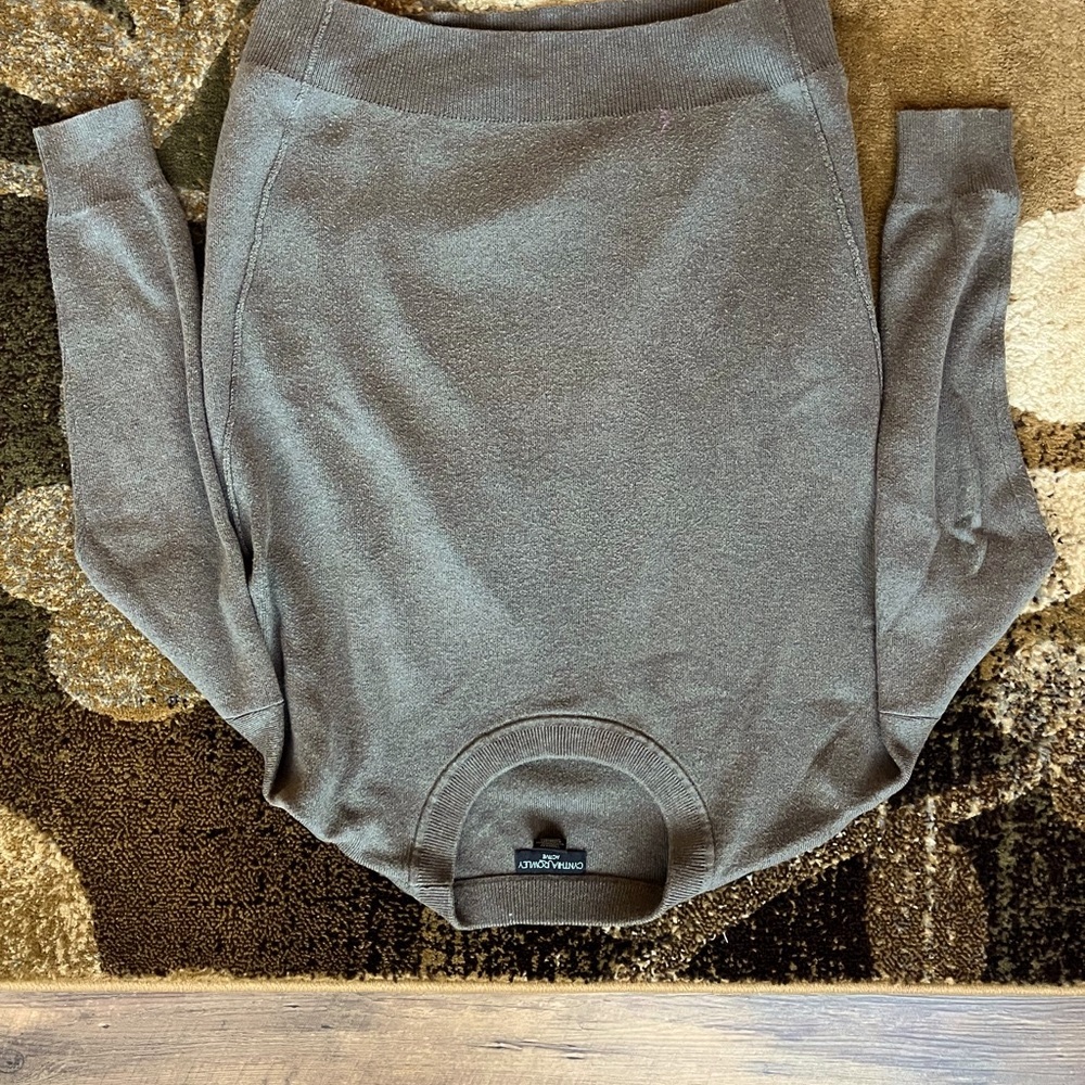 Ladies Army Green Sweater